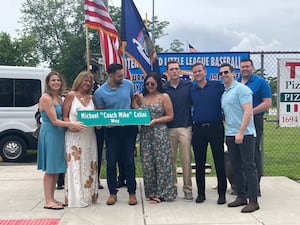 Little League: ‘He made an impact on a lot of people’s lives’ — Mike Colini remembered at SILL street naming (photos)
