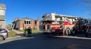 The FDNY fights a fire at a house on Vedder Avenue in Graniteville on the afternoon of Wednesday, Dec. 20, 2023. (Staten Island Advance/Jan Somma-Hammel)