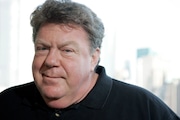 Actor George Wendt posing for a portrait in New York, Oct. 20, 2009.