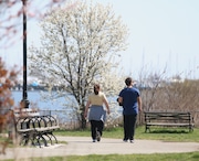The warm spring weather brings out the buds, the flowers and people at the Seaside Nature Park in Great Kills. (Advance/SILive.com | Jan Somma-Hammel)