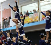 The 2024 Staten Island CYO Cheerleading Championships produced many inspiring performances. Scroll down below for a gallery of some of last year's top shots. (Kara Buzga for Staten Island Advance.)