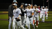 The FerryHawks high five on the field after a win at SIUH Community Park.