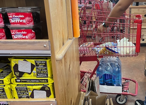 Trader Joe's and L&B Pizza